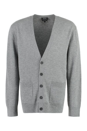 Theo virgin wool cardigan-0